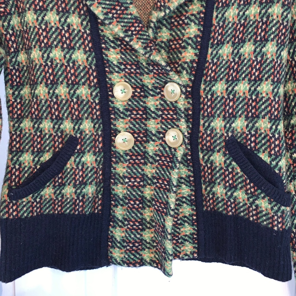 Anthropologie Sparrow Millbrook Jacquard Cardigan - Picture 13 of 16